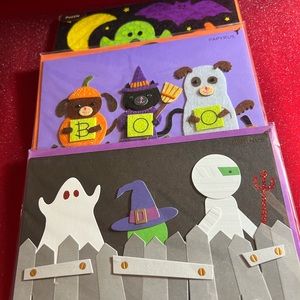 Set of three Papyrus Halloween Cards! 🎃